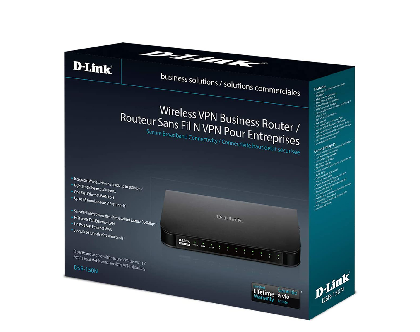 روتر VPN بی‌سیم دی لینک مدل DSR-150N-4